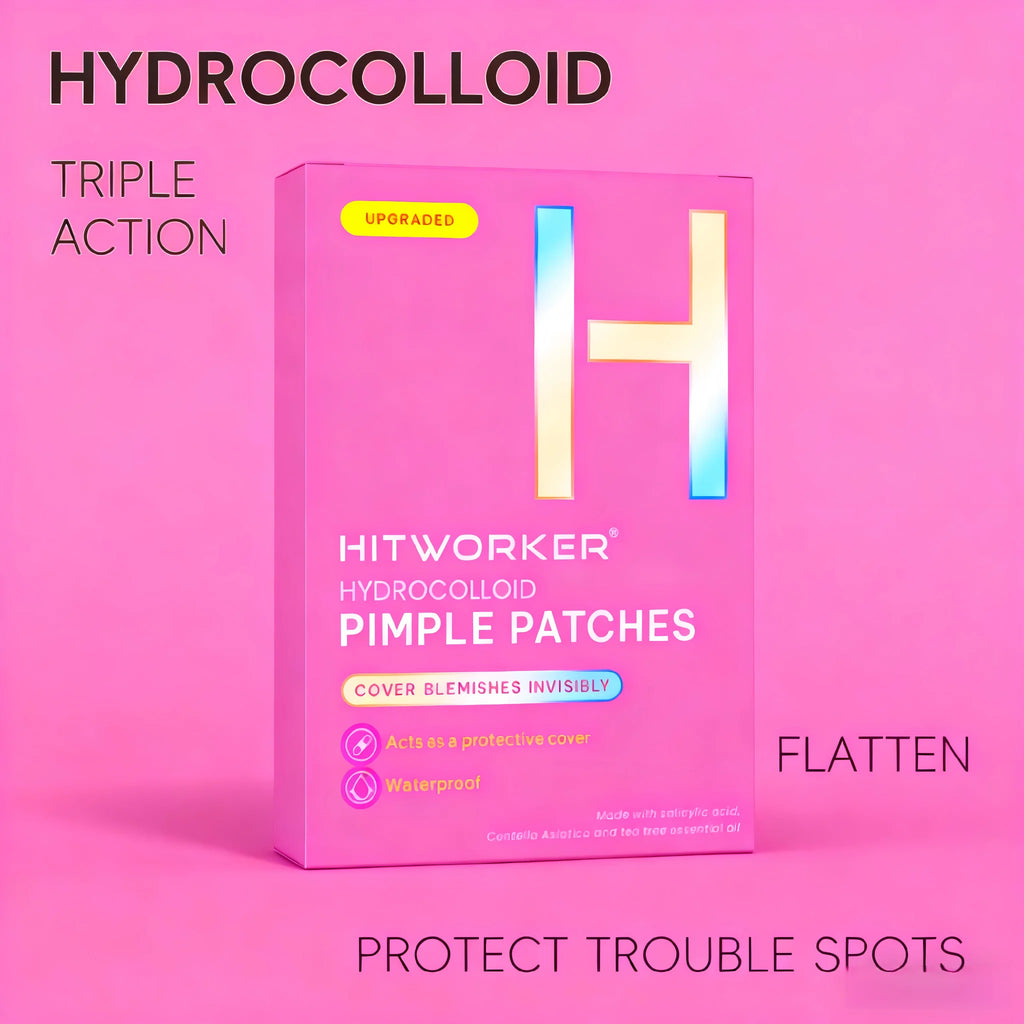 Colorful design acne patch, 120 pieces per box, waterproof, breathable, odorless, suitable for day and night use Oasis Select