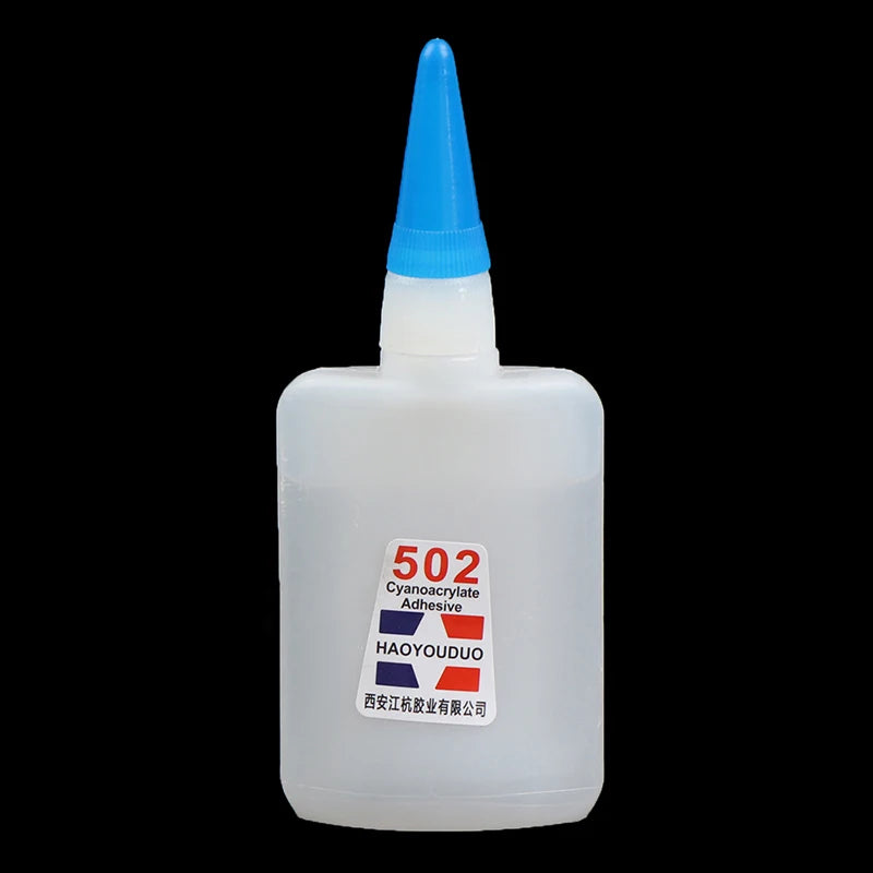 50G Quick-drying Super Glue 502 Instant Strong Adhesive Toys Crafts Shoes Paper Wood Plastic Fast Repairing Glue Universal Oasis Select