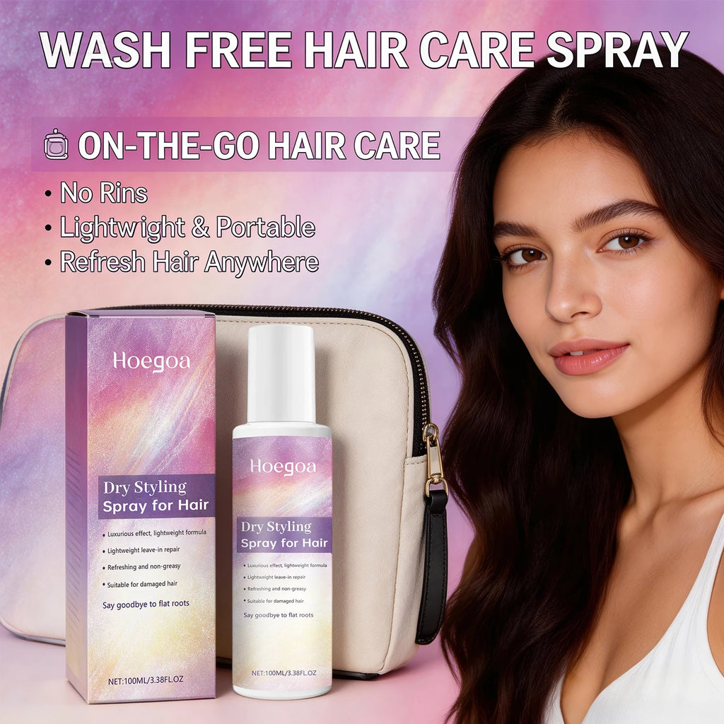 Dry Hair Spray Oil Control No-Wash Dry Hair Spray Fluffy Volumising Hair Non-irritating Scalp Lightweight Hair Refresh Spray Oasis Select