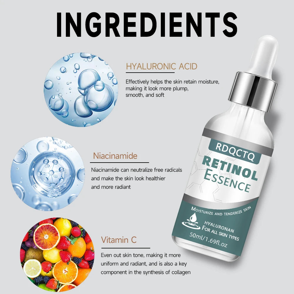 Retinol Serum with Hyaluronic Acid – Firming & Brightening Retinol Face Serum Oasis Select