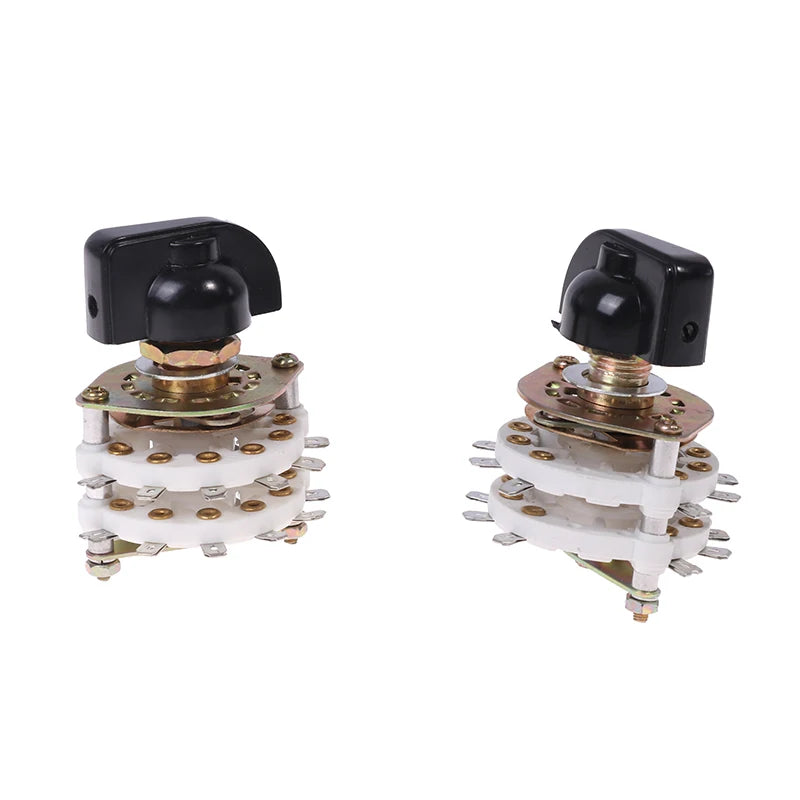 New 2 Pole 6/7/8/9/10 Position 4 Pole 3/5 Position With Channel Rotary Switch Selector With Cap Channel Selector Rotary Switch Oasis Select