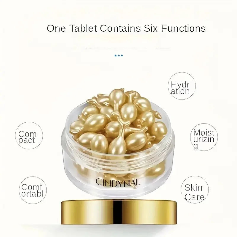 30 Hyaluronic Acid Essence Capsules – Hydrating Face & Neck Serum