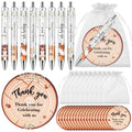 40 Sets Baby Shower Favors Gifts for Guests Include 40 Wild Animal Ballpoint Pens 40 Thank You Greeting Cards 40 Organza Bags Oasis Select A