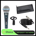 AyeBeau Wired Dynamic Microphone – Karaoke, PC & Streaming