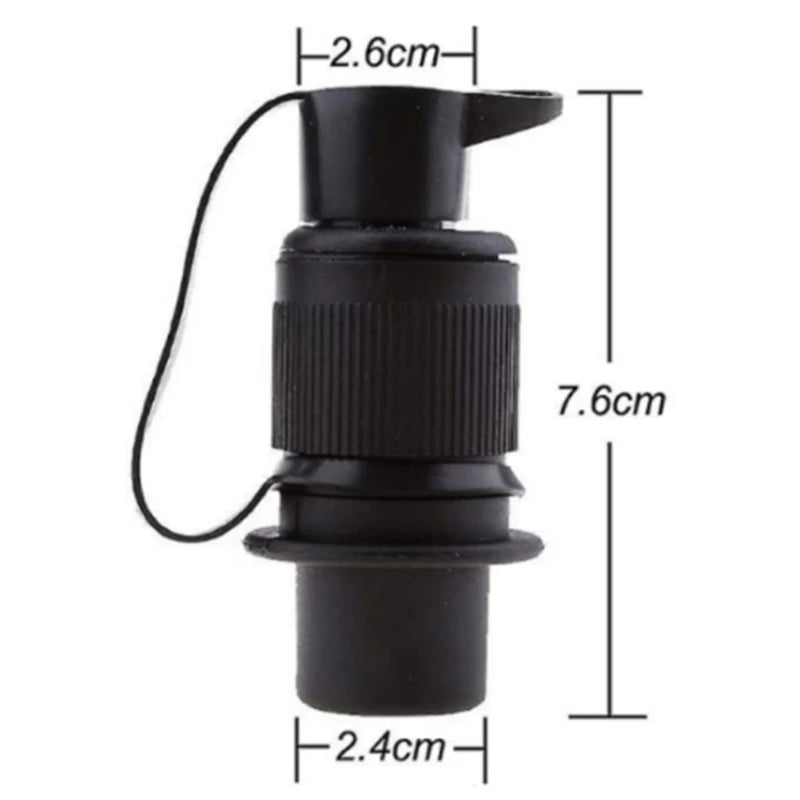 3 Pin Trailer Socket Connectors Round 3 Pole Plug-in Trailer Tractor Plug for Electrical Caravan Truck 12V Oasis Select