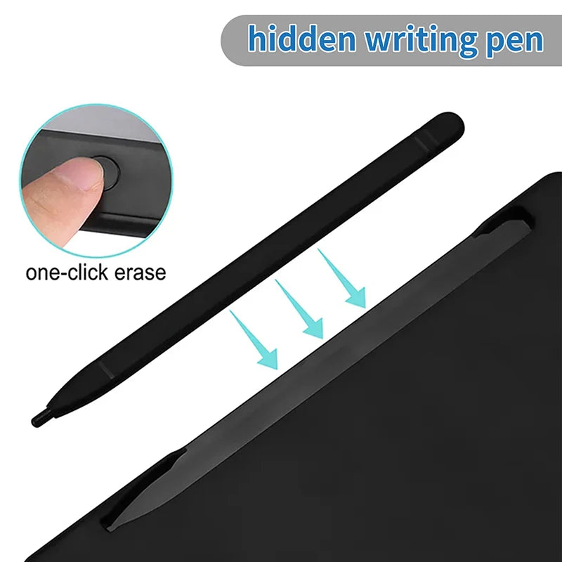 Solar Powered Scientific Calculator & 6 Inch Writing Tablet Foldable 10 Digit LCD Display For Office Student Teachers Accountant Oasis Select