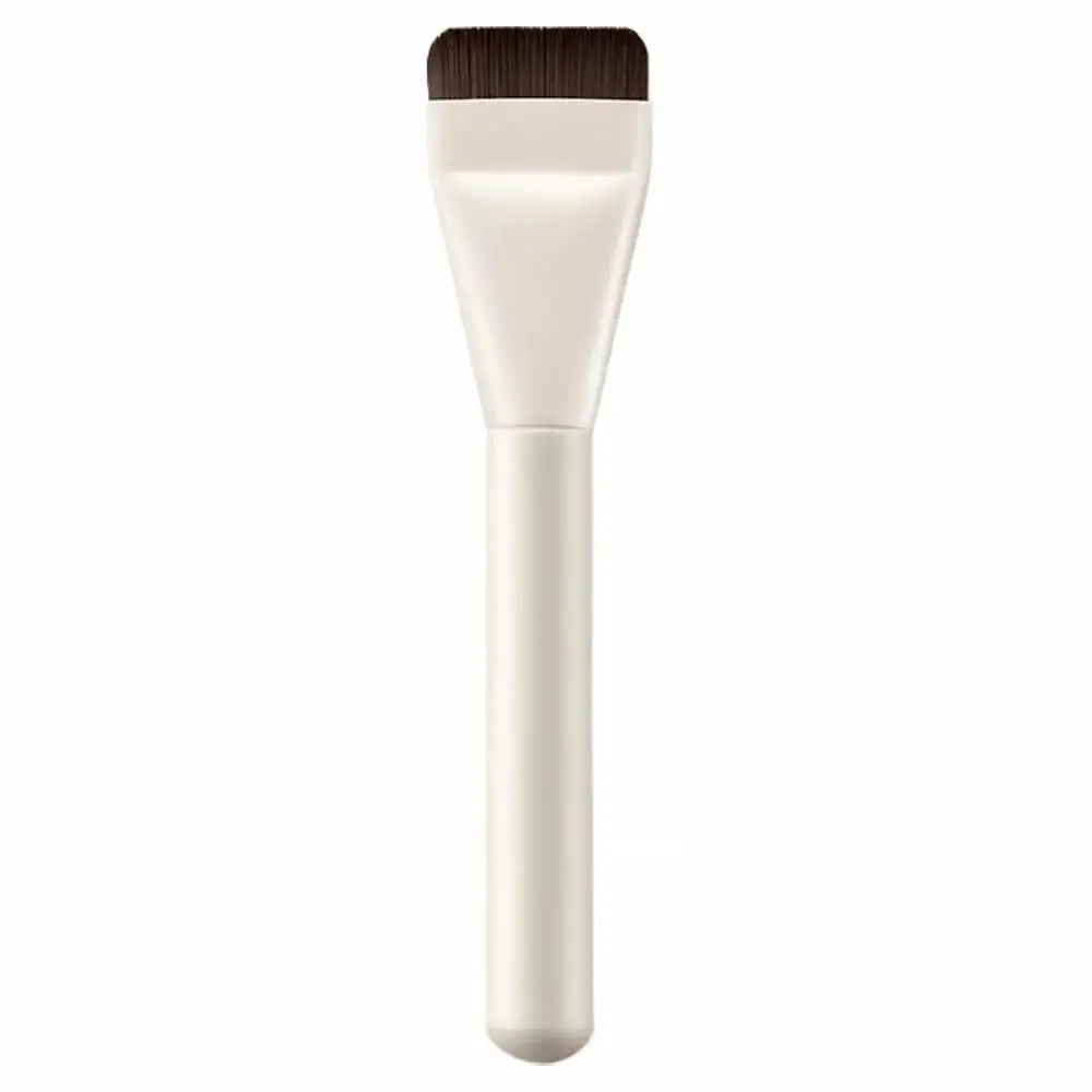Flat-head Foundation Brush Professional Ultra-thin Brush Head Traceless Makeup Brush Brush Cosmetic Tools Oasis Select white
