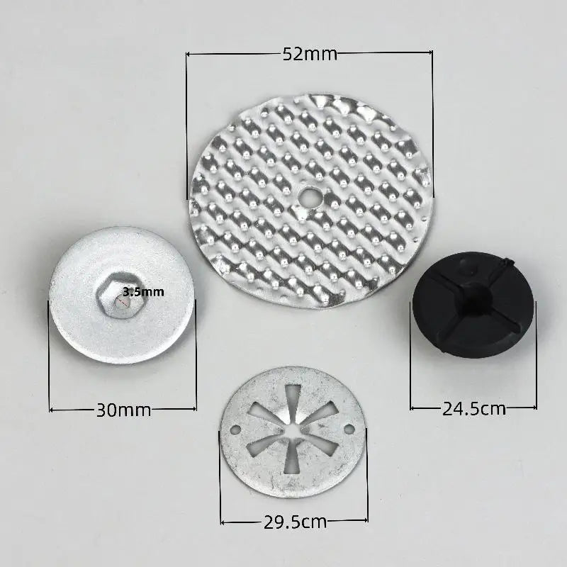 Durable 10pc Heat Shield Repair Kit; Metal Clips for Skoda Cars; Protect Against Heat Damage Oasis Select