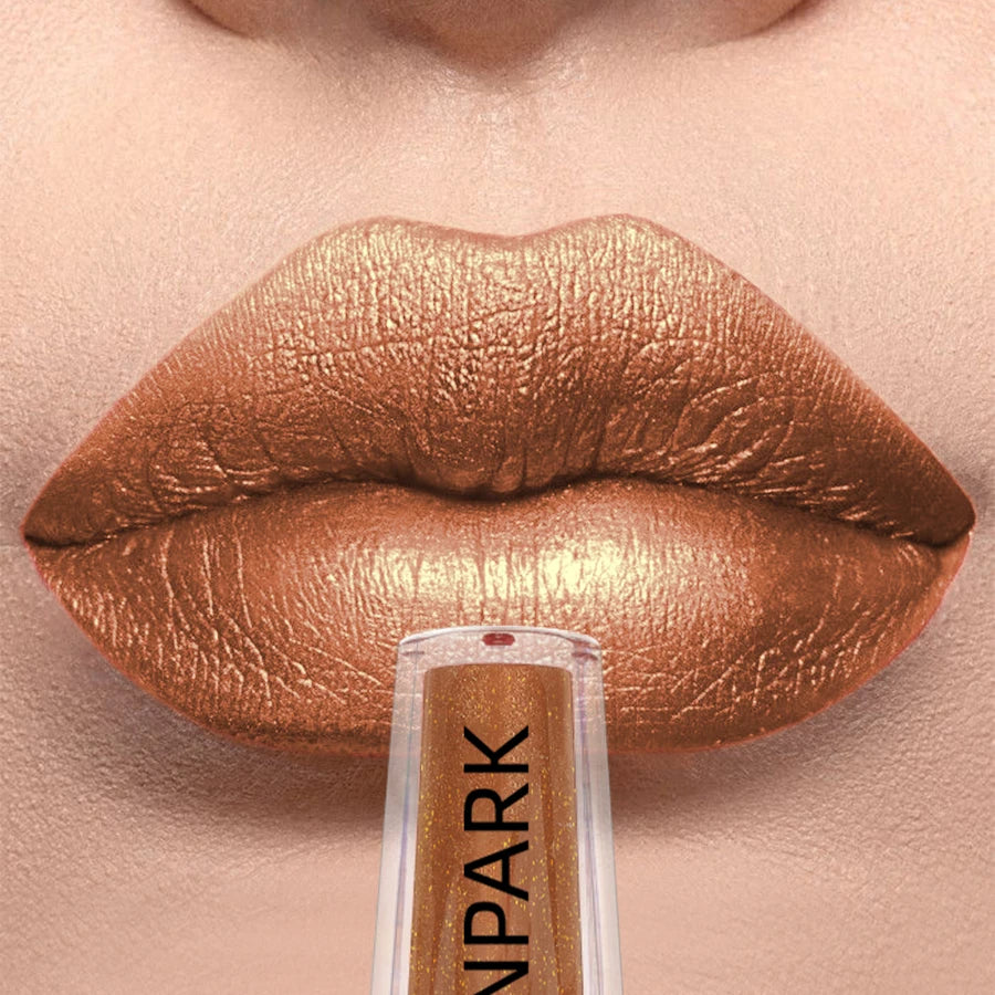 FUNPARK Glitter Lip Gloss – 10 Shades Waterproof Shimmer