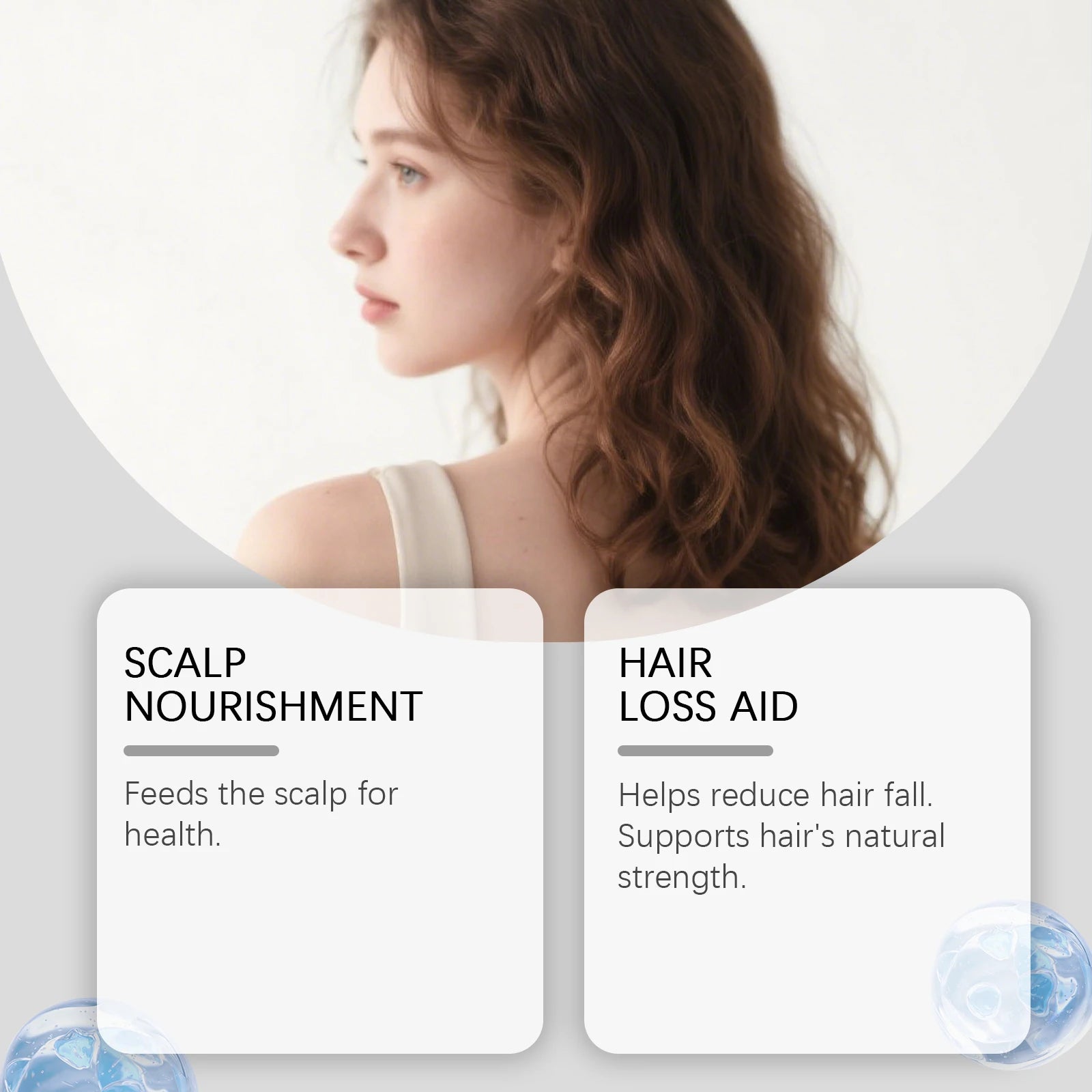 Anti-Hair Loss Castor Oil Hair Care Essential Oil Gentle Ingredients Nourish and Moisturize Protect Hair Smooth and Silky Strand Oasis Select
