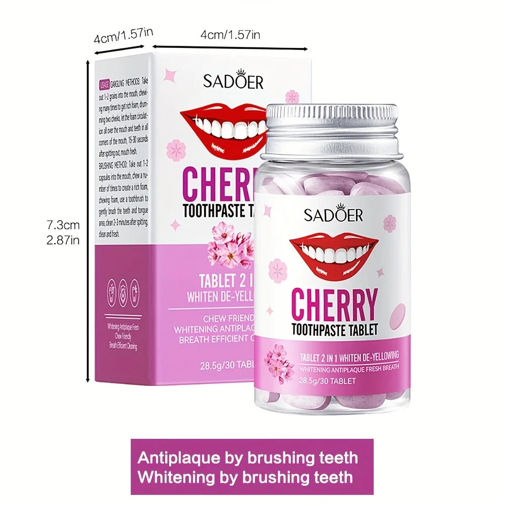 Sakura Chewable Toothpaste Tablets – Fresh Breath | 28.5g Toothpaste Tablets Oasis Select