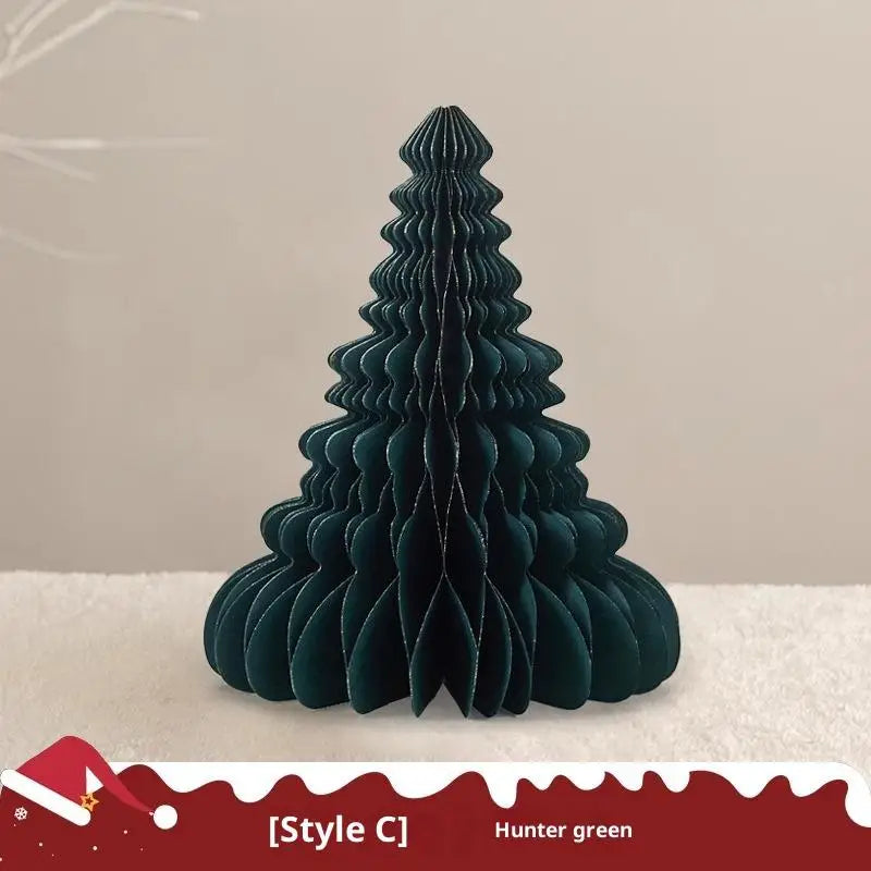 3D Honeycomb Christmas Ball Ornament – Foldable Paper Hanging