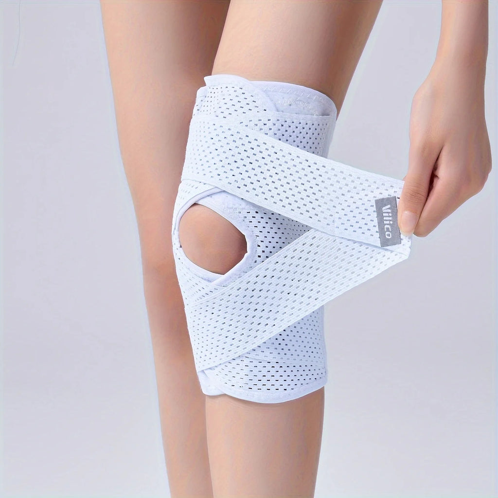 Elastic Strap Sports Knee Pads for Both Men and Women, Fitness Basketball Knee Pads Support Suitable for Various Outdoor Sports Oasis Select