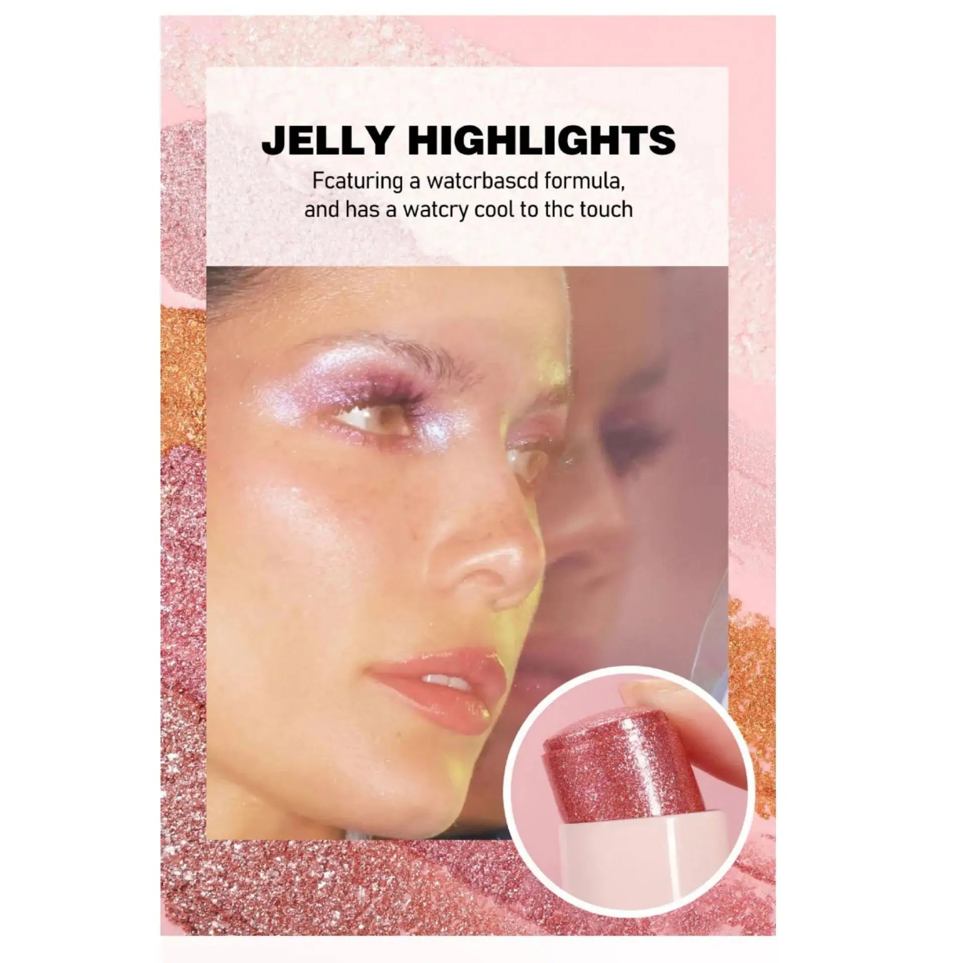 6 Shade Creamy Highlighter Stick Stunning Shimmer Glow For Cheekbones Lips Face Body Smooth Blendable Makeup Oasis Select