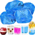 100G Blue Clear Wax for Candle Making-DIY Aromatherapy Candle Making Gel, Candle Materials, Birthday Christmas Gift Decoration Oasis Select 200G