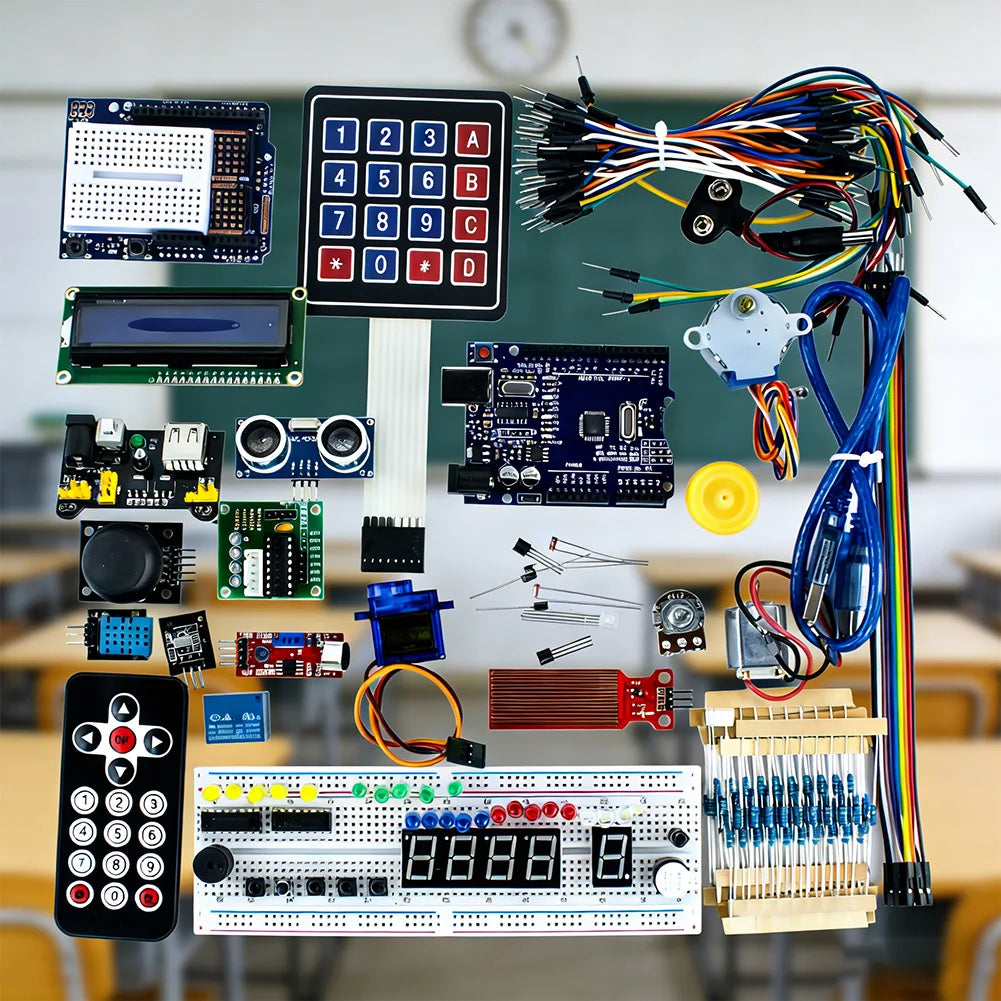 Versatile Development Board Kit R3 Variety Of Components Applications Super Starter For Arduino Learning For RFID Upgrade Parts Oasis Select