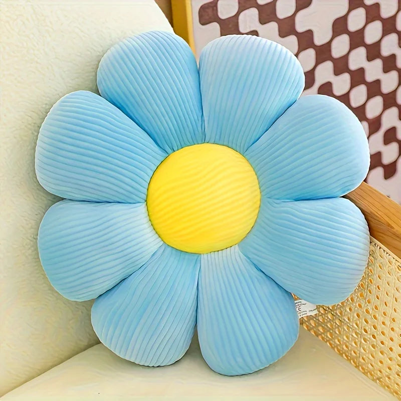 Sunflower Pillows Small Daisy Cushions Petals Flowers Cute Birthday Gifts 40cm Home Decorations Bedroom Office Supplies Oasis Select