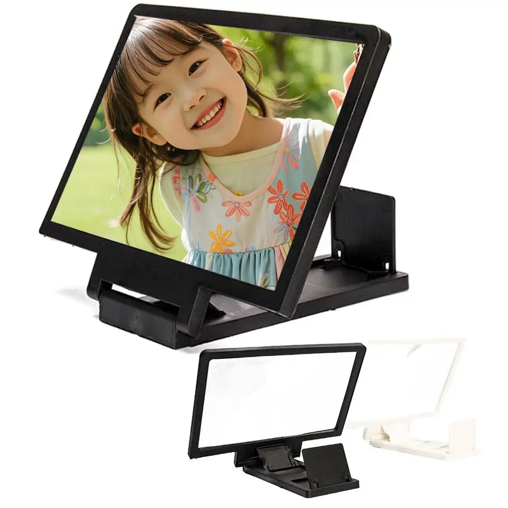 NEW 3D Screen Amplifier Mobile Phone HD Screen Video Glass Stand Magnifier For Phone Enlarged Screen Phone Stand Bracket Oasis Select