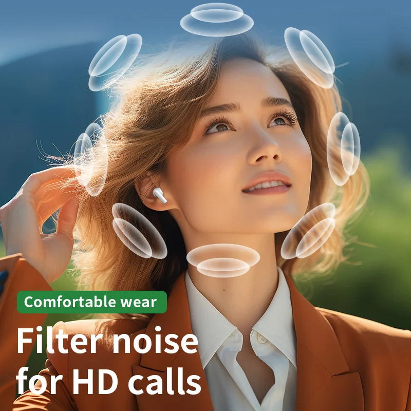 Original Bluetooth Earphones Wireless Bluetooth Headset Noise Cancelling Earbuds with Mic Wireless Headphones for smartphones Oasis Select