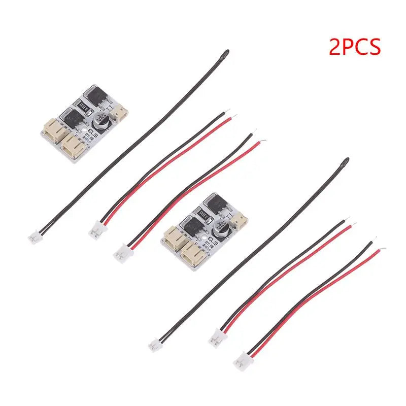 DIY Fan Temperature Control Board Fan Speed Control Step-Down Board Automatic Fan Controller No Welding DIY PCB Module Oasis Select A2 2PCS