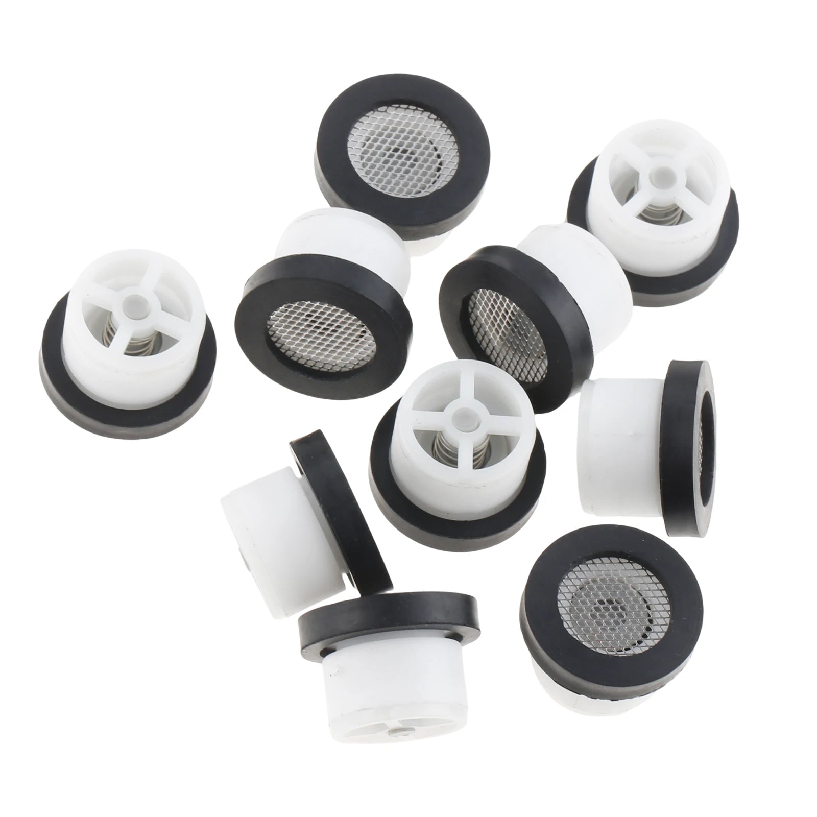 10Pcs POM Shower Check Valve Anti‑Backflow Sealing Gasket One‑Way Non‑Return Valve for Shower Head Mixing Valve Plumbing System Oasis Select
