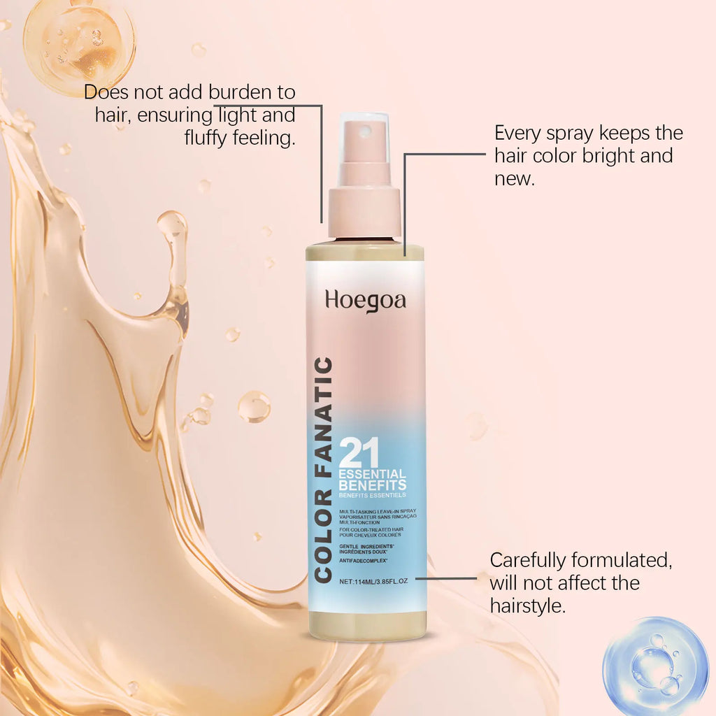 Hair Smoothing Spray For Perm Dyeing Damaged Hair Anti Frizzy Breakage Reduce Loss Deep Nourishment Straightening Hair Product Oasis Select