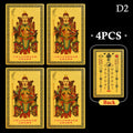 2026 Amulet Horse Year Tai Sui Feng Shui Card Exorcism And Protection Gifts Taoism Metal Cards Safety Attracting Wealth Oasis Select D2