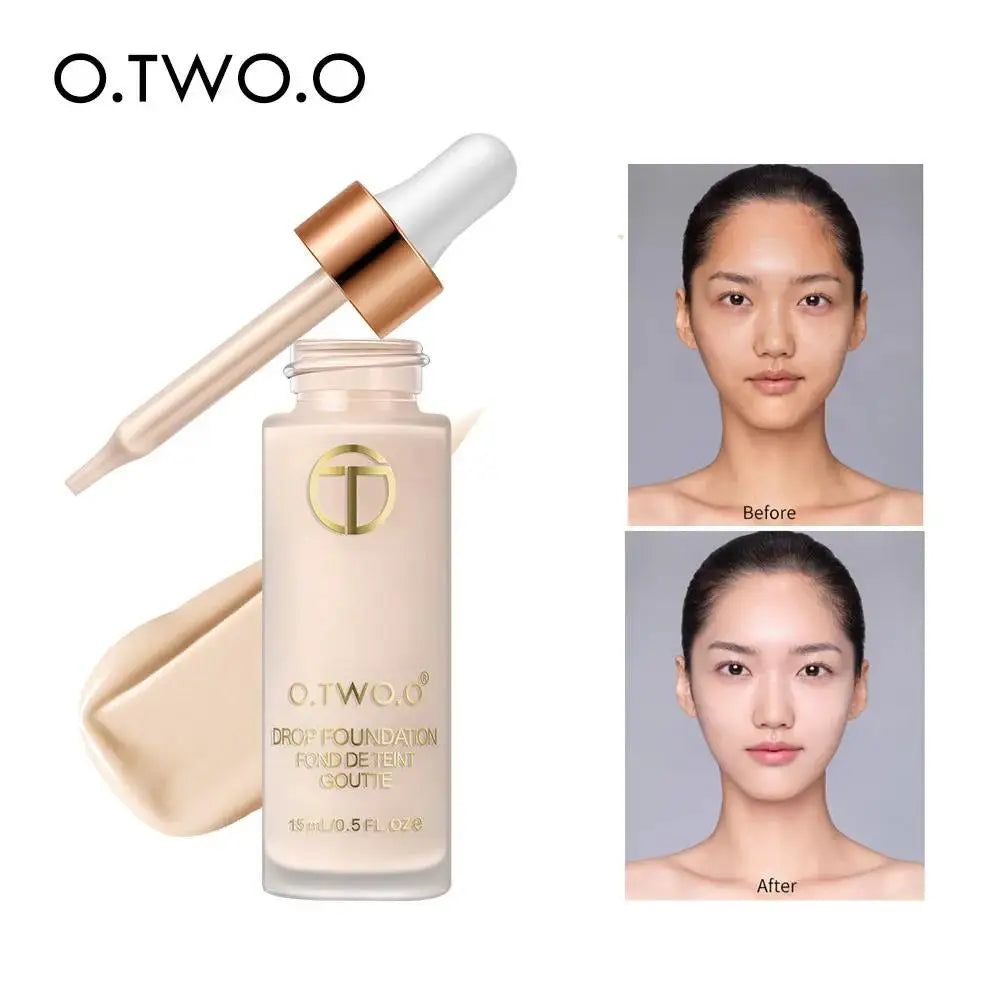 O.TWO.O Full Coverage Liquid Foundation – Oil-Free BB Cream