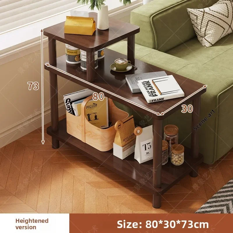 Multi-functional Coffee table, living room, sofa side, bedroom, bedside storage, locker, small apartment, small table Oasis Select ZGSHT-80x30