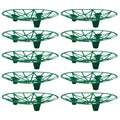 10Pcs Watermelon Cradle Anti-Corrosion Fruit Vegetables Plant Tray Watermelon Protective Holder for Melon Pumpkins Melons Squash Oasis Select Green 10Pcs france