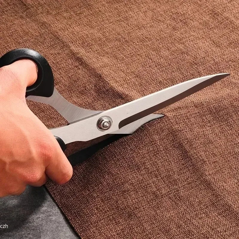 1Pc Fabric Scissors Professional 10/8 inch Heavy Duty Scissors for Leather Sewing shears for Tailoring Industrial Tailor Shears Oasis Select