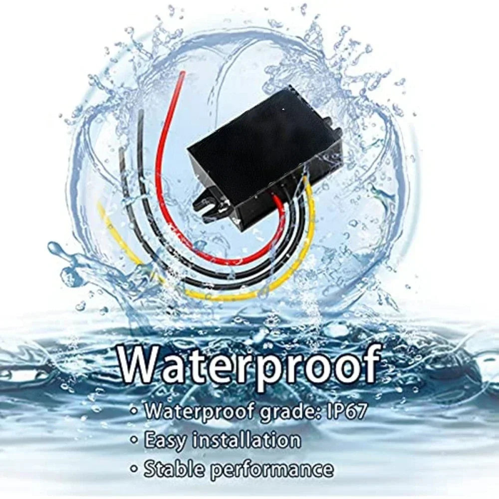 12V 60V 48V 36V 24V to 12V 1A-5A Step-down 60V-12V Buck Truck Boat Car Power Supply Voltage Regulator Transformer DC Converter Oasis Select