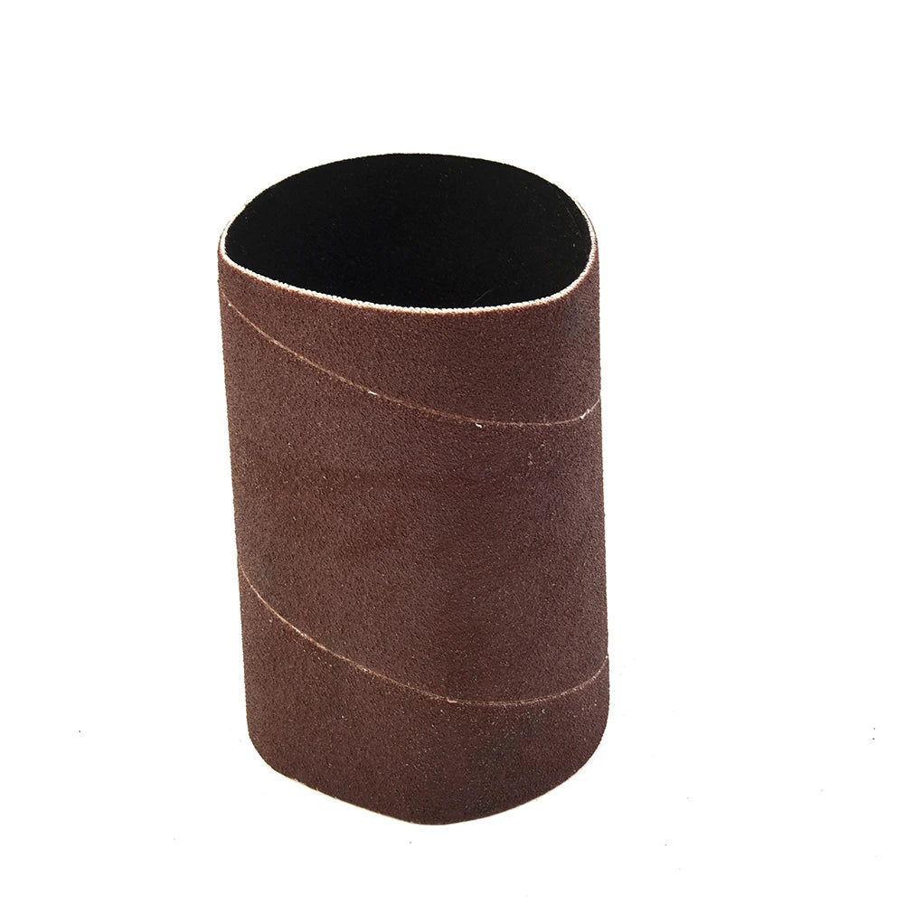 115mm Sanding Drum Sleeves Sanding Paper Drum Polishing Tools 80/150/240 Grit Sandpaper For Metal Woodworking Polishing Oasis Select
