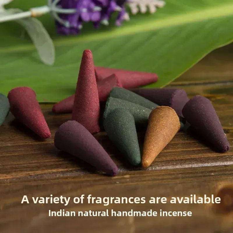 Mahendra 12Boxes Incense Cones，Frankness Patchouli Various Fragrances for Home Meditation and Mood Relief, Convenient To Carry. Oasis Select