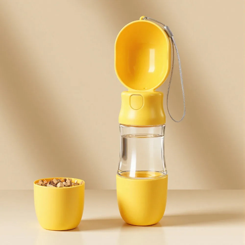 Leak-Proof Dog Travel Water Bottle with Filter | 380–500ml