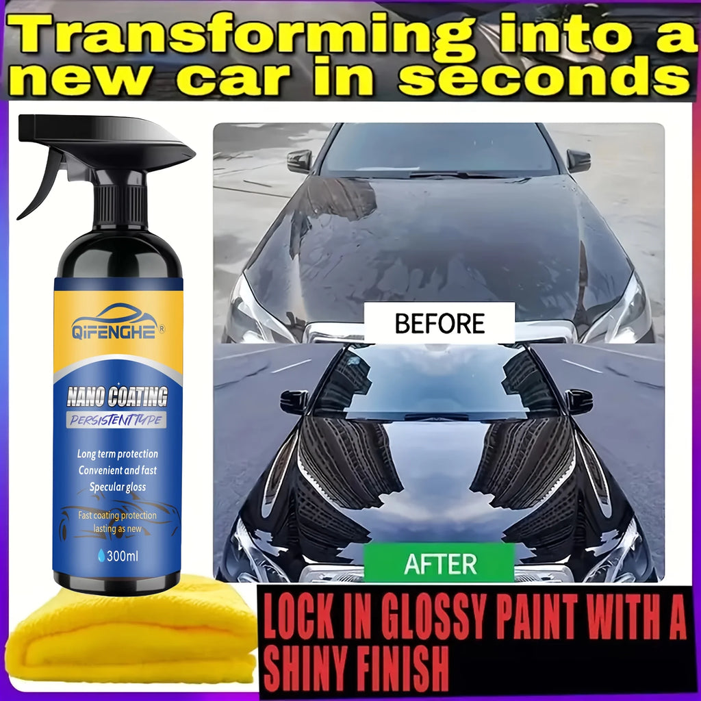 3-in-1 Nano Coating Spray – Gloss, Scratch Shield & Shine Nano Car Coating Spray Oasis Select