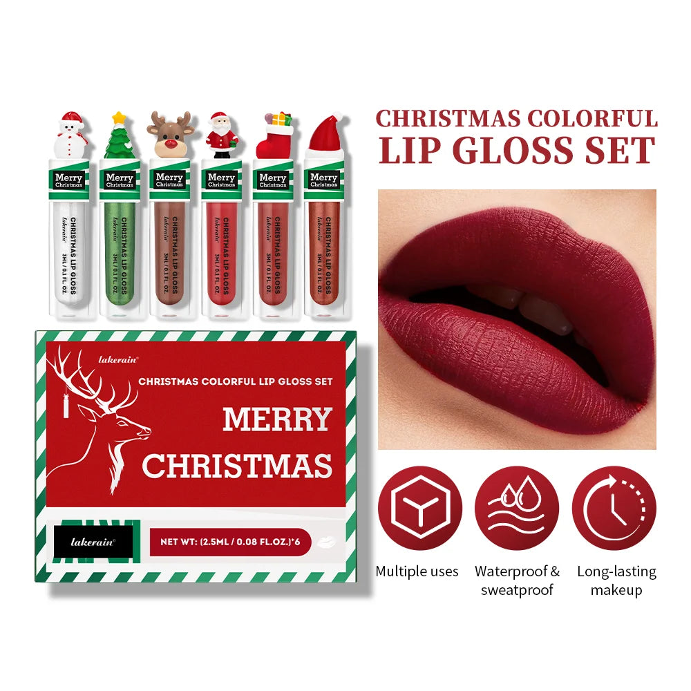 ibcccndc 5-Piece Jelly Lip Gloss Set – Hydrating & Long-Lasting Lip Gloss Set Oasis Select
