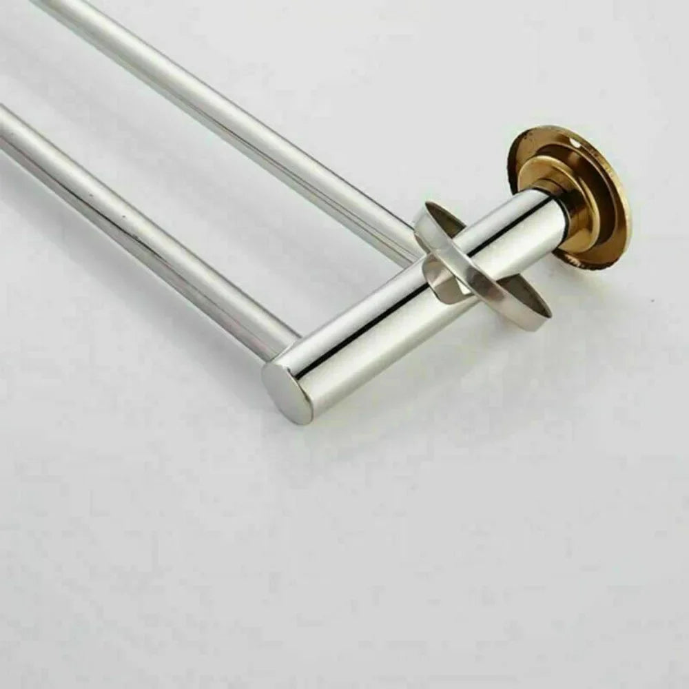 40/50cm Useful Toilet Hanger Holder Wall Mount Storage Shelf Towel Rack Bathroom Bar Clothes Holder Oasis Select