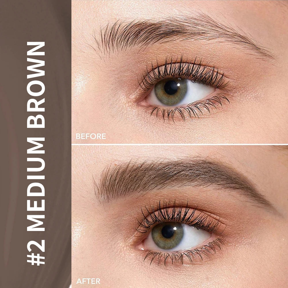 Superfluff Volumizing Brow Mousse Eyebrow Gel Thick Eyebrows Tint Tinted Brow Gel Multiple Color Long-Lasting Waterproof Makeup Oasis Select