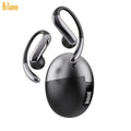 Briame Egg Earhook Wireless Bluetooth Earphones Egg Shape Hands-Free Stereo Headsets for Running And Sports Headphones Oasis Select Black