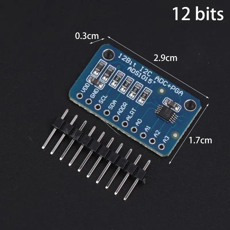 ADS1115 ADS1015 12/16 Bit I2C Module Precision 4-Channel Development Board With Pro Gain Amplifier For Arduino Oasis Select A2