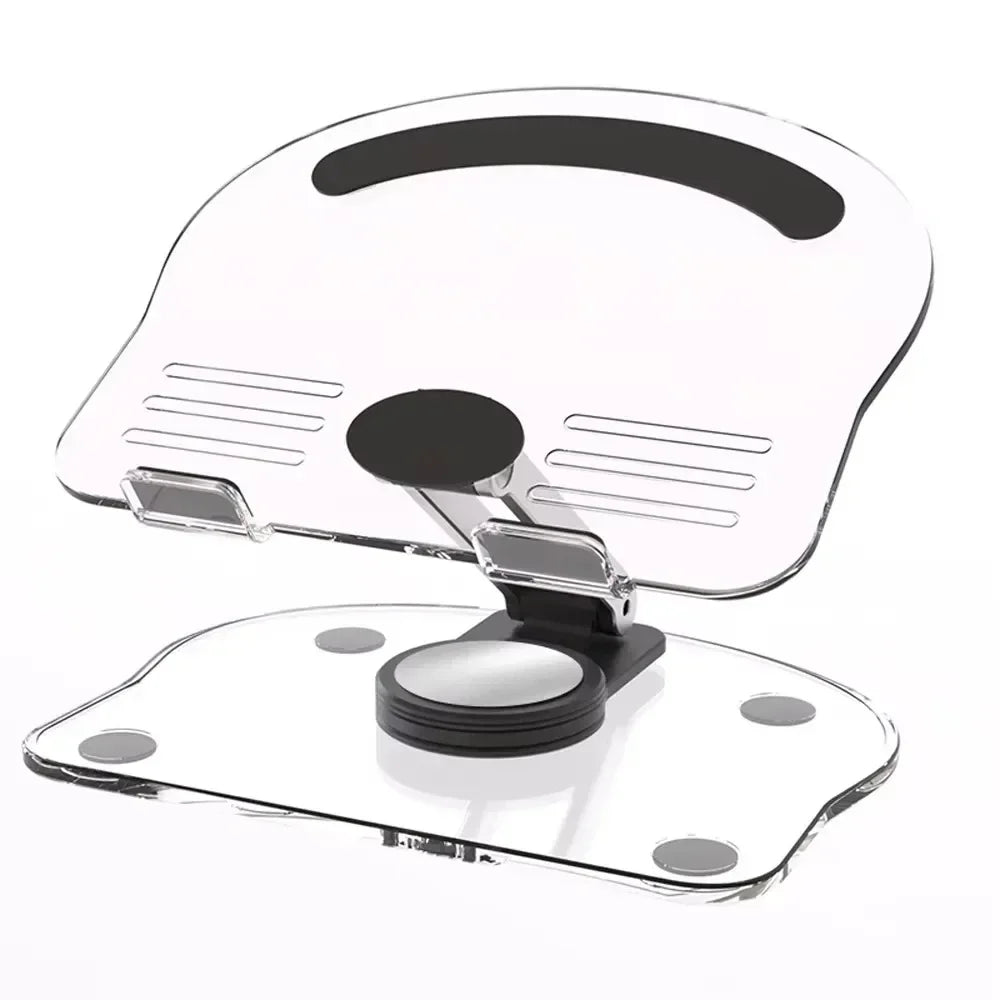 360° Rotation Acrylic Tablet Stand Adjustable Phone Bracket Folding Anti-slip Holder For iPad Pro Air Mini For 4.7-13inch Stand Oasis Select black