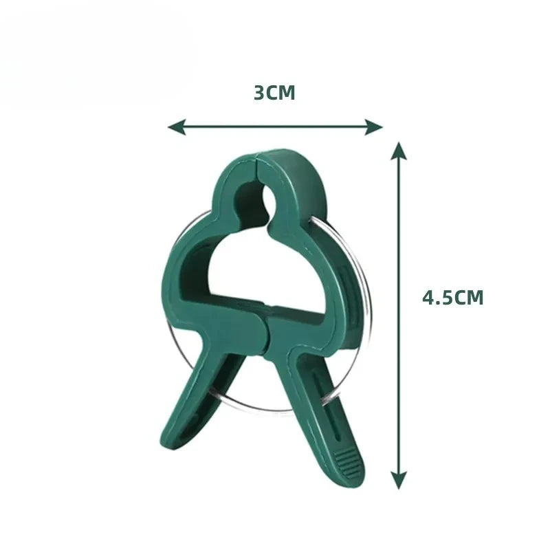 10/20PCS Adjustable Plant Fixed Clips Reusable Greenhouse Bracket Fixing Stems Flower Vine Tomatoes Fastener Garden Tool Oasis Select