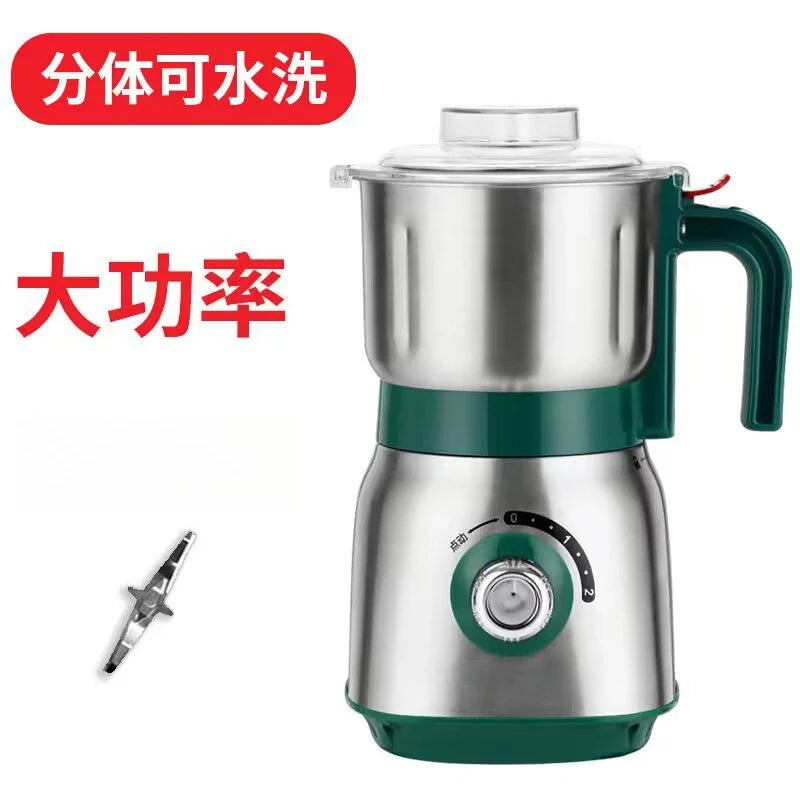 Dry & Wet Stainless Steel Grinder – Multi-Function Pulverizer