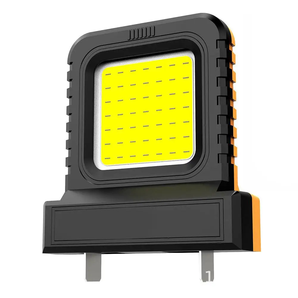 Power Tool Accessories LED Work Light for Makita for Milwaukee For Dewalt For Bosch for Dayi Lomvum Zhipu 18V-21V Li-ion Battery Oasis Select Orange