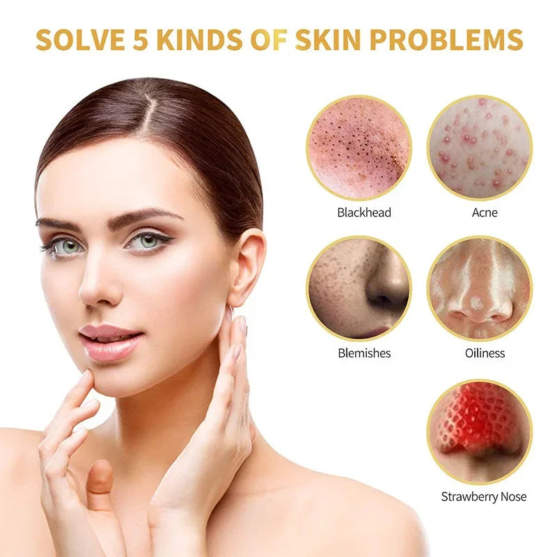 24K Gold Peel-Off Facial Mask – Deep Cleansing & Moisturizing Peel-Off Face Mask Oasis Select