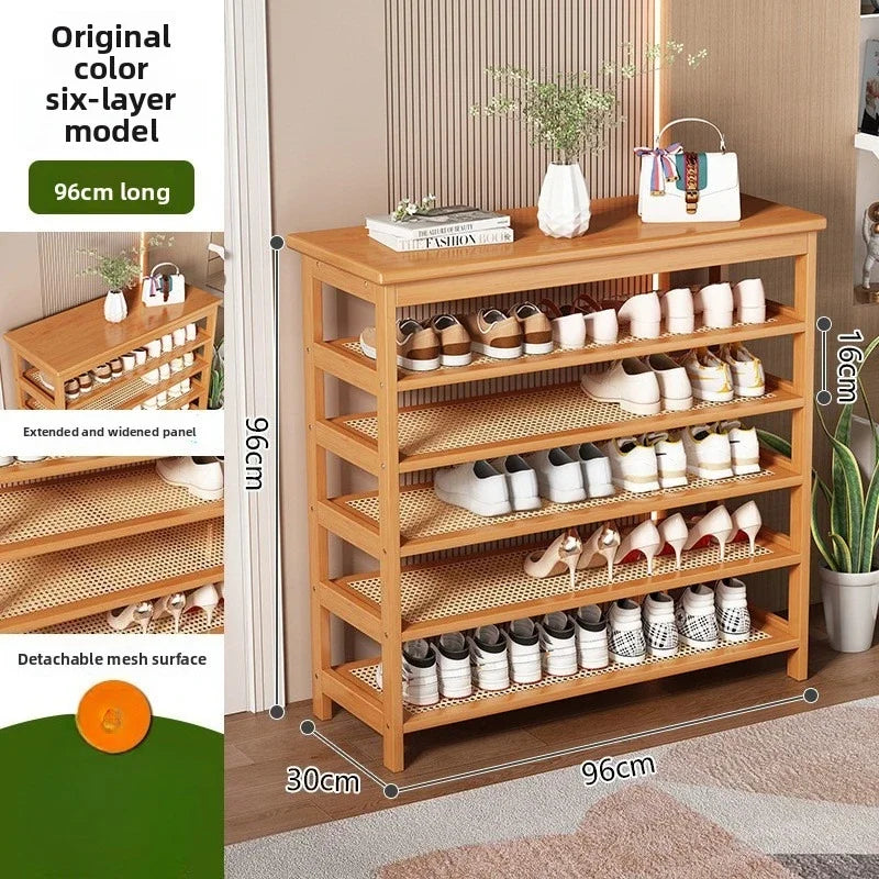 Multi-functional Household Shoe Cabinet Rack Dustproof Change Stool