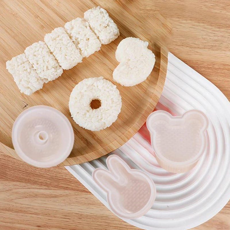 Cartoon Rice Ball Mold – Sushi Bento Press DIY Kitchen Tool