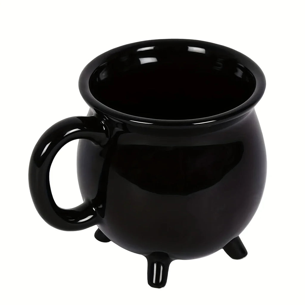 Witch Brew Ceramic Coffee Mug – 350ml Halloween Cauldron Cup Novelty Coffee Mug Oasis Select