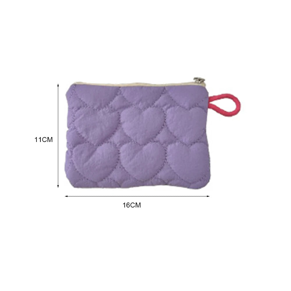 New Cute Candy Color Coin Purses Small Canvas Coin Wallet Lady Girls Earphone Coin Key Money Storage Bag Zipper Pouch Oasis Select